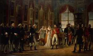 Napóleon fogadja a szenátorokat és császárrá nyilvánítja magát, 1804. május 18